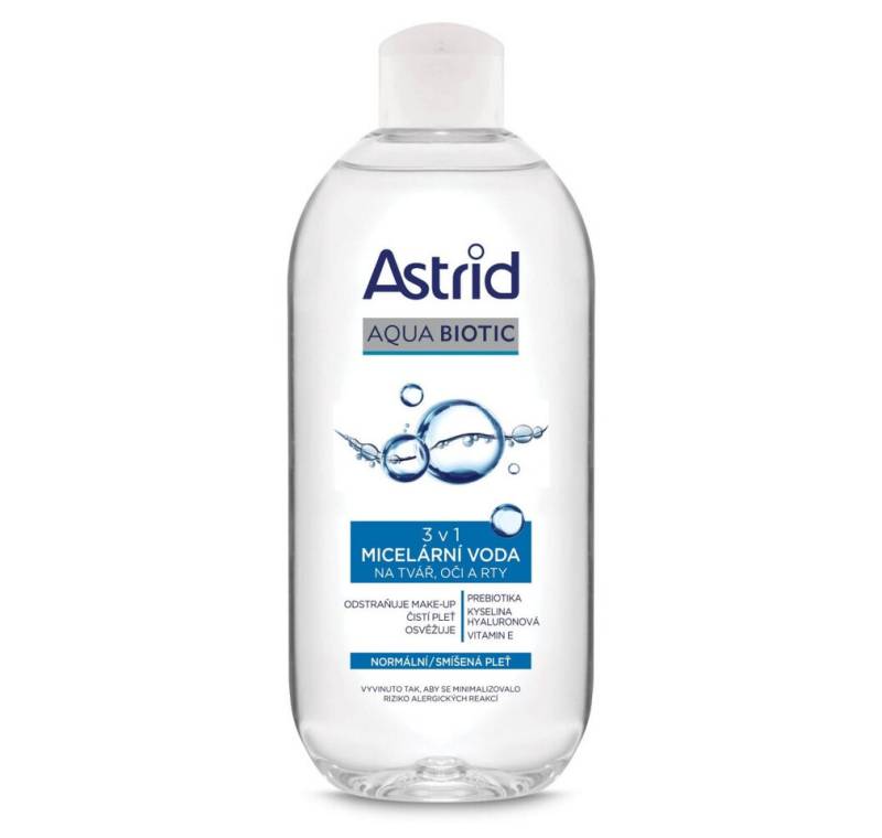 Astrid Körperpflegemittel Mizellenwasser für normale und gemischte Haut Frische Haut 3v1 400ml von Astrid