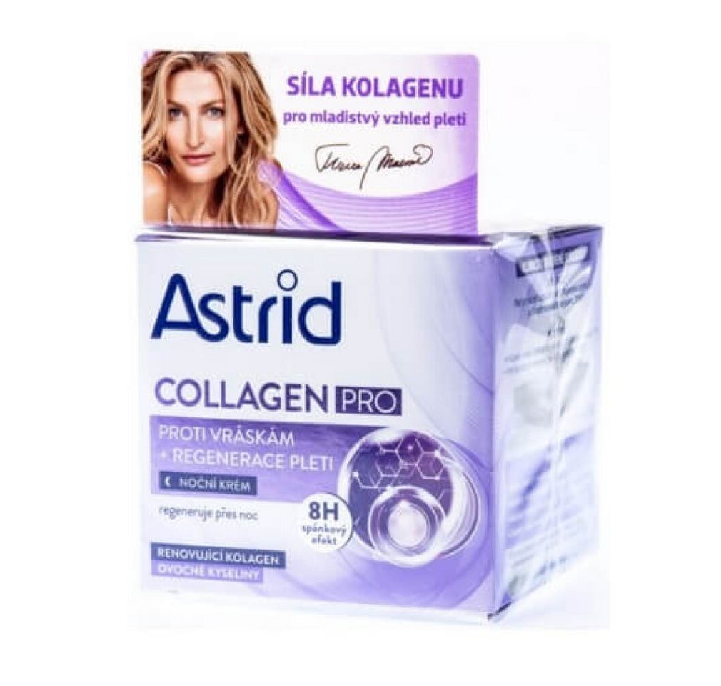 Astrid Körperpflegemittel Night Anti-Wrinkle Collagen Pro 50ml von Astrid