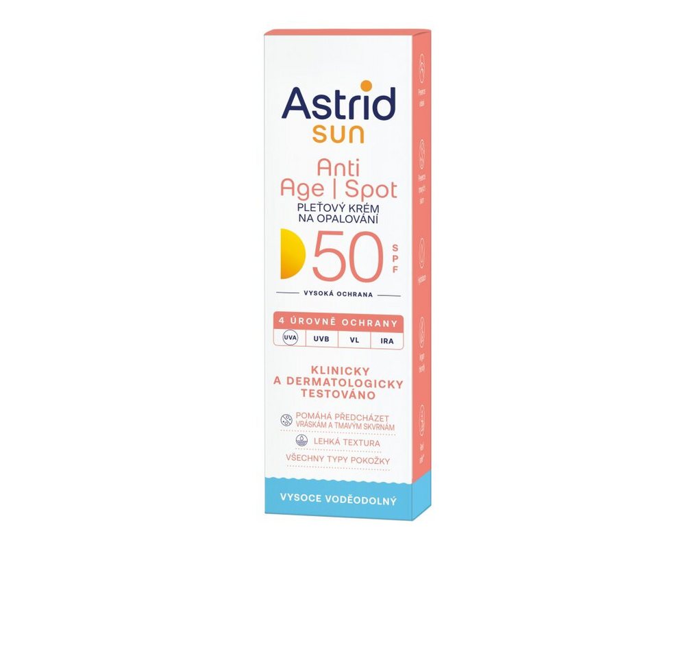 Astrid Körperpflegemittel Sonnenschutz SPF 50 Anti Age I Spot 50 ml von Astrid