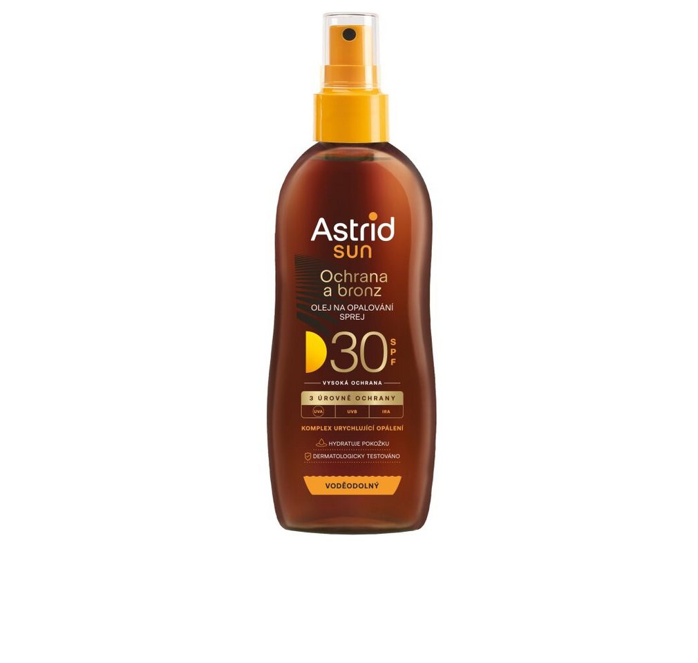 Astrid Körperpflegemittel Sonnenschutzöl SPF 30 70 ml von Astrid