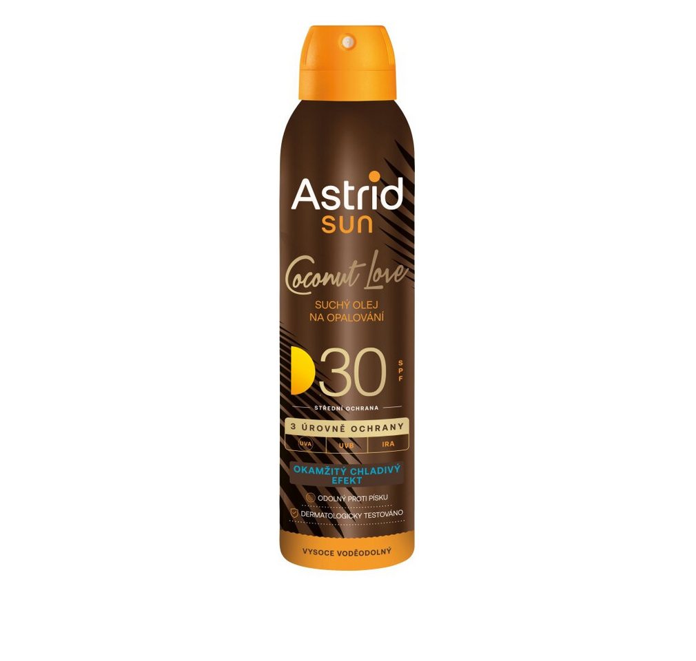 Astrid Körperpflegemittel Trockenes Sonnenschutzöl SPF 30 150 ml von Astrid