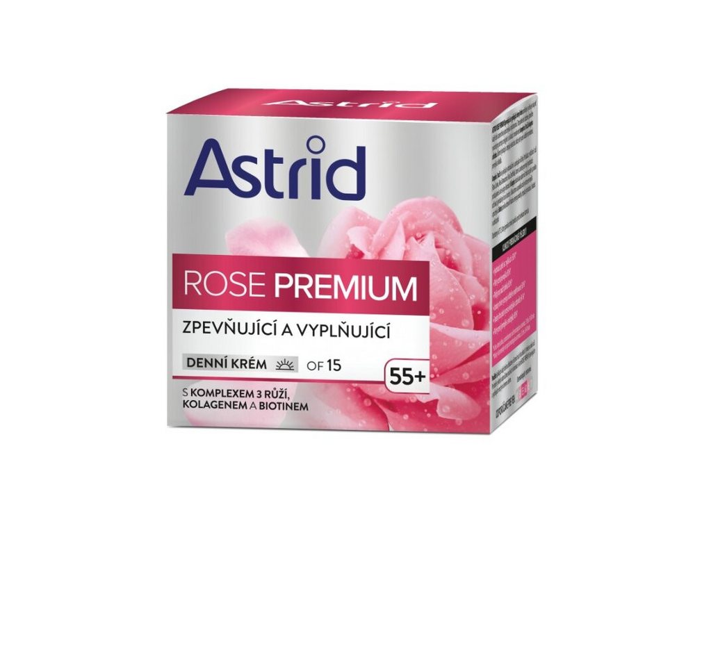 Astrid Tagescreme Straffende und füllende Tagescreme OF 15 Rose Premium 50 ml von Astrid