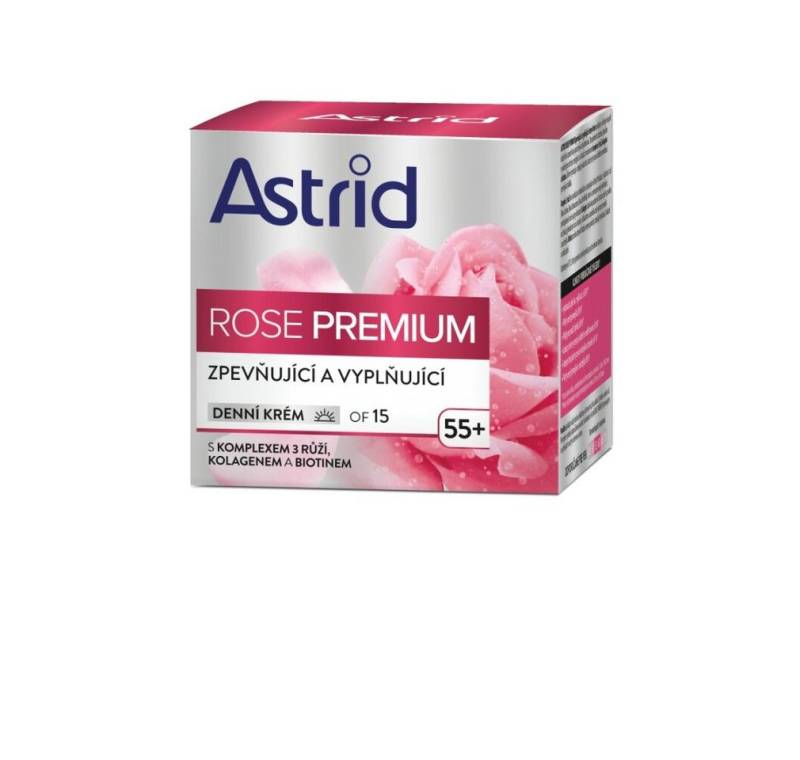 Astrid Tagescreme Straffende und füllende Tagescreme OF 15 Rose Premium 50 ml von Astrid