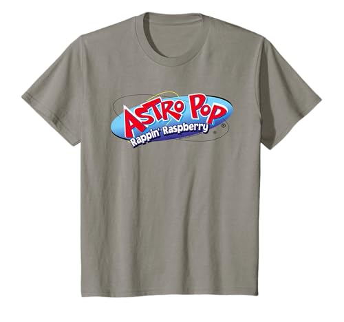 Astro Pop Rappin' Raspberry Retro Candy Logo für Kinder T-Shirt von Astro Pop