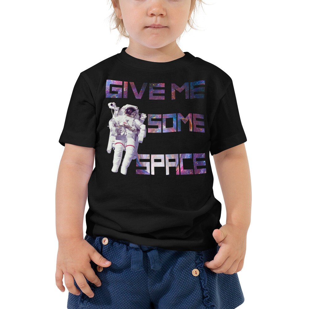 Kleinkind 2Y-5Y Shirt Geben Sie Mir Etwas Raum Lustige Astronaut Kurzarm von AstroGearStore