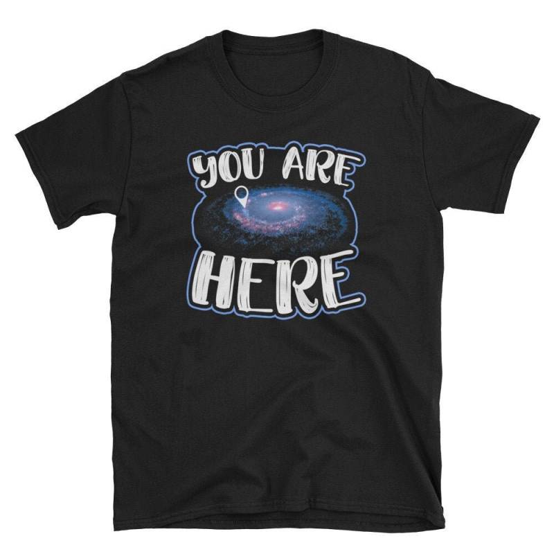 Sie Sind Hier Herren Space Science T | Grafik Raum Galaxy T-Shirt Geek Nerd von AstroGearStore