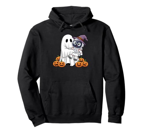 Lustiger Geist Astronaut Kürbis Halloween Kinder Herren Damen Pullover Hoodie von Astronaut Lovers Cute Halloween Outfits Boy Girl