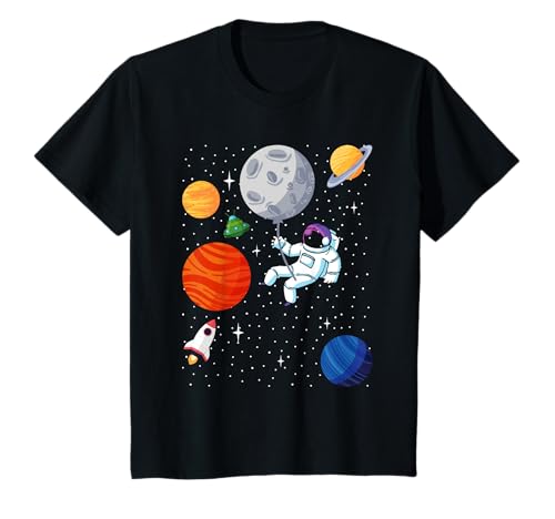 Astronaut Planeten Weltraum Geschenk für Kinder T-Shirt von Astronaut Planeten Weltraum Geschenkidee