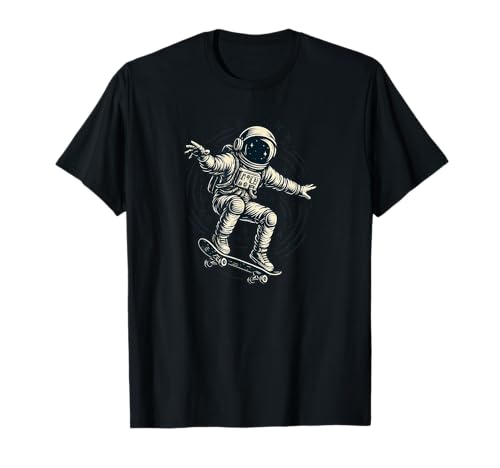 Cooles Skating Astronaut Kostüm für Jungen und Mädchen T-Shirt Cooles Skating Astronaut Kostüm für Jungen und Mädchen T-Shirt von Astronaut Rocks