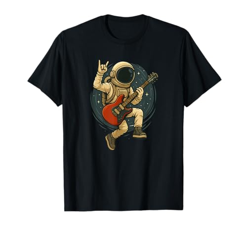 Rocking Astronaut mit Gitarre für Jungen und Mädchen T-Shirt Rocking Astronaut mit Gitarre für Jungen und Mädchen T-Shirt von Astronaut Rocks