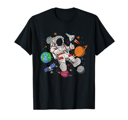 Space Wissenschaft Planet Rakete Kinder Geschenk Astronaut T-Shirt von Astronaut T-Shirts & Geschenkideen