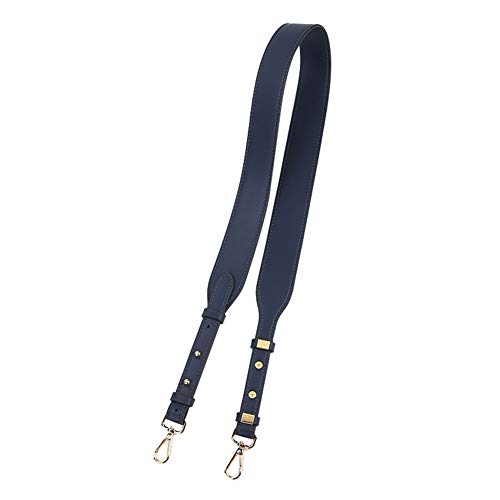 99-107cm Universeller Schultergurt Breiter Taschengurt PU Leder Handtaschen DIY Tragegurt Schulterriemen Trageriemen Umhängegurt Ersatzgürtel für Crossbody Umhängetaschen Geldbörsen Dunkelblau von Asudaro