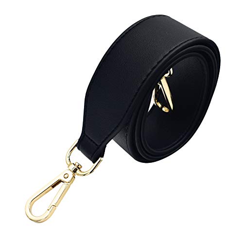 Asudaro 90cm Schultergurt Ersatzgürtel Taschengurt Damen Handtaschen Universal Tragegurt Schulterriemen Trageriemen Umhängegurt Streifen 4cm Breiter Leder Schultergurt Taschen DIY Zubehör von Asudaro