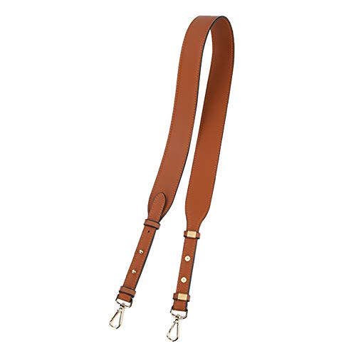 Asudaro 99-107cm Universeller Schultergurt Breiter Taschengurt PU Leder Handtaschen DIY Tragegurt Schulterriemen Trageriemen Umhängegurt Ersatzgürtel für Crossbody Umhängetaschen Geldbörsen braun von Asudaro