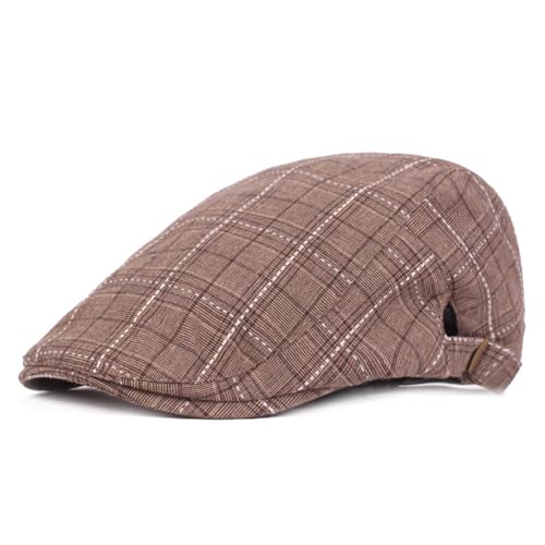 Asudaro Baumwolle Ivy Cap Schiebermütze Männer Schirmmütze Vintage Beret Hut Gatsby Efeu Golf Cabbie Hut Fahren Jagd Angeln Hut Schwarz von Asudaro