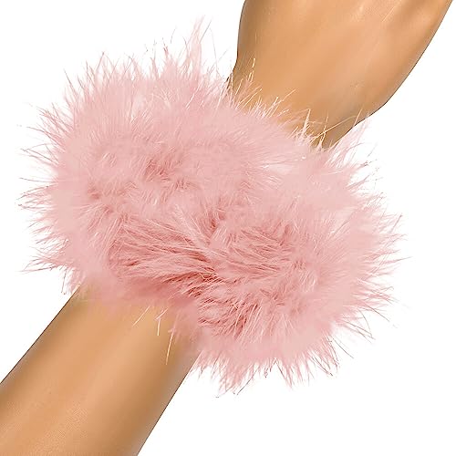 Asudaro Frauen Feder Armband, 23 Cm Frauen Feder Schlagarmbänder Pelzige Armbänder Feder Manschetten Halloweenkostüm Federn Armband Für Bühnenauftritt,Maskerade,Cosplay-Party Rosa Asudaro Frauen Feder Armband, 23 Cm Frauen Feder Schlagarmbänder Pelzige Armbänder Feder Manschetten Halloweenkostüm Federn Armband Für Bühnenauftritt,Maskerade,Cosplay-Party Rosa von Asudaro