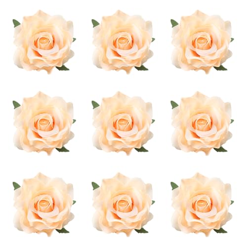 Asudaro Rose Blume Haarnadel Künstliche Haar Blume Clip Haarnadel Rose Brosche Blumenclips für Mädchen Frauen Party Halloween Karneval Maskerade Hochzeit von Asudaro
