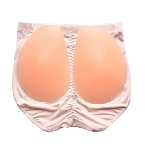 Asudaro Silikon-Po-Pads für Damen, Silikon Po Einlagen, Damen Butt Lifter HöSchen Damen Push Up Po Butt Lifter Padded Höschen Hohe Taille Enhancer Unterwäsche Miederslip Höschen von Asudaro