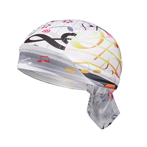 Asudaro Unisex Bandana Cap Piratenhut Reiten im Freien Sport Kopftuch Kopfbedeckung Fahrradkappe Unter Helmmütze UV Schutz Piratentuch Stirnband Biker Hat Laufen Mütze Funktions Kappe Stil 8 von Asudaro