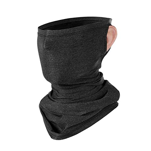 Asudaro Unisex Sommer Bandana Gesichtsmaske Schal, Eisseide Schlauchschal Halstuch Atmungsaktiv Multifunktionstuch Sonnenschutz Bandana Loop Schal für Motorrad Laufen Wandern Fahrrad Dunkelgrau Asudaro Unisex Sommer Bandana Gesichtsmaske Schal, Eisseide Schlauchschal Halstuch Atmungsaktiv Multifunktionstuch Sonnenschutz Bandana Loop Schal für Motorrad Laufen Wandern Fahrrad Dunkelgrau von Asudaro