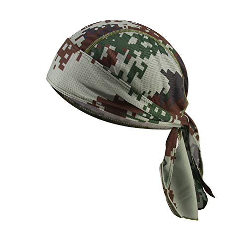 Asudaro Unisex Sport Kopfbedeckung Kopftuch Atmungsaktiver Pirat Cap Radfahren Bandana Fahrrad Motorrad Piratentuch Stirnband Biker Hat Laufen Mütze Helmmütze Schnell Trocknender Sonnenschutz Stil 14 von Asudaro