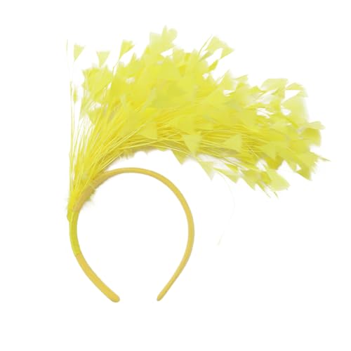 Federstirnband Asudaro 1/3 STK Retro Federstirnband Federnstirnband Kopfschmuck Blattfeder Haarreif für Kinder und Damen Ostern Tanzparty Bälle Kopfschmuck von Asudaro