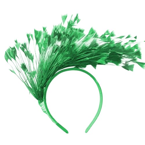 Federstirnband Asudaro 1/3 STK Retro Federstirnband Federnstirnband Kopfschmuck Blattfeder Haarreif für Kinder und Damen Ostern Tanzparty Bälle Kopfschmuck von Asudaro