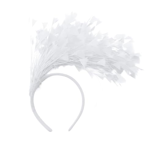 Federstirnband Asudaro 1/3 STK Retro Federstirnband Federnstirnband Kopfschmuck Blattfeder Haarreif für Kinder und Damen Ostern Tanzparty Bälle Kopfschmuck von Asudaro