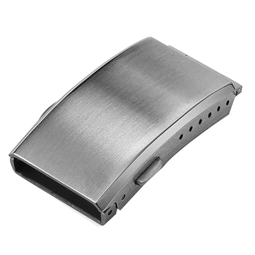 Asuinxurr UhrenschließE FaltschließE mit GefräStem Sicherheitsverschluss, ErsatzarmbandschließE Aus Edelstahl, 22 Mm von Asuinxurr