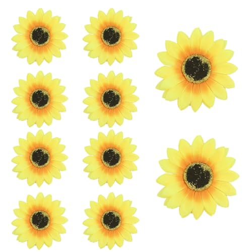 10 x starke Sonnenblumen-Haarspangen, Neuheit, Maskeraden, Mädchen, Haarnadel, Damen-Haar-Accessoire 10 x starke Sonnenblumen-Haarspangen, Neuheit, Maskeraden, Mädchen, Haarnadel, Damen-Haar-Accessoire von Asukohu