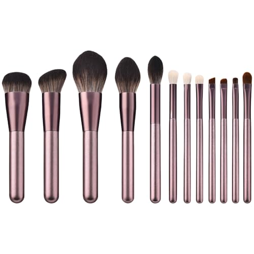 12x Make-up Pinsel Set Puderpinsel Kosmetik Set mit Aufbewahrungstasche Lidschatten Basic Essential 12x Make-up Pinsel Set Puderpinsel Kosmetik Set mit Aufbewahrungstasche Lidschatten Basic Essential von Asukohu