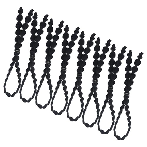 8 verstellbare Haarbänder für Damen, bequem, elastisch, Sport-Haargummi, für den täglichen Gebrauch, Haar-Accessoires von Asukohu