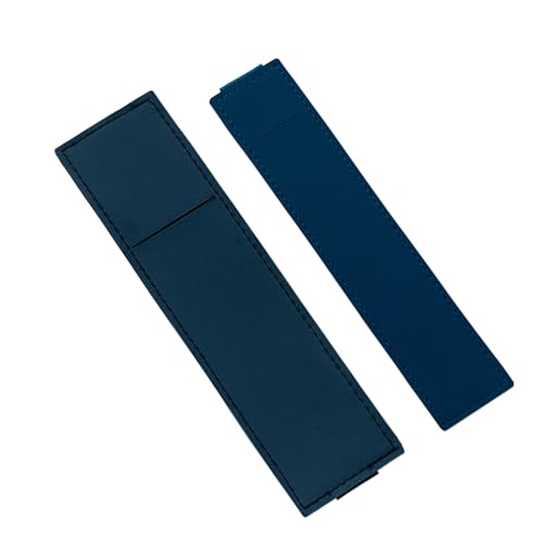 Asukohu 2pcs Einstellbare Bleistiftkoffer Mit Elastischer Band Multifunktional Leder Stiftbeutel Für Hardcover Journal Notebook Planer Multifunktional Notebook Stift Clip von Asukohu