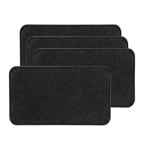 Asukohu 4pcs Schutzbeutel Bottom Shaper Pads Mit Runden Ecken Praktischer Filzeinsatz Für Geldbörse Rucksack Reise Organisierter Geldbeutel Organizer Einsatz Für Crossbody Taschen von Asukohu