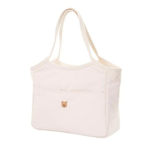 Asukohu Baby-Wickeltasche mit Stickerei-Detail, großer Innenraum und Hand-Kinderwagengurt, multifunktionale Baby-Wickeltasche, stilvolle Wickeltasche mit großem Fassungsvermögen Asukohu Baby-Wickeltasche mit Stickerei-Detail, großer Innenraum und Hand-Kinderwagengurt, multifunktionale Baby-Wickeltasche, stilvolle Wickeltasche mit großem Fassungsvermögen von Asukohu