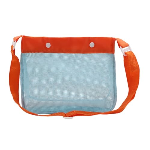 Asukohu Beach Toy Shell Bags Für Kinder Crossbody Bag Buntes Netzbeutel Für Muscheln Die Auflagerung Obst Gemüsespiel Accessoires Sammeln von Asukohu