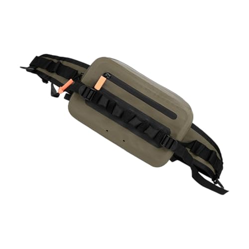 Asukohu Crossbody-Umhängetasche, Angeltasche, wasserabweisend, multifunktional, Gürteltasche, Köderpackung, Angelausrüstung, Organizer, mehrfarbig, S von Asukohu