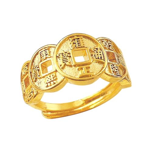 Asukohu Delessed Metallfinger Ringe Historischer Charme Glatt Kanten Unkonventionell Modeschmuck Geschenk Für Frauen Männer Handgefertigter Messingschmuck von Asukohu