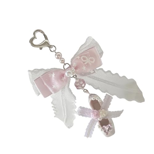 Asukohu Elegante Nachahmung Perlen Schmetterling Bowknot Charme Für Handtaschen Mode Geldbeutel Accessoire Mit Komfortablen Feeling Einzigartige Hängende Schmuckstücke von Asukohu