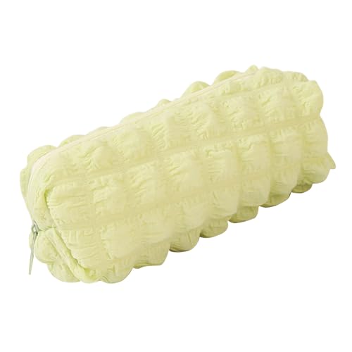 Asukohu Federmäppchen mit großem Fassungsvermögen, Schreibwaren-Tasche, Federmäppchen, schöne Puff-Tasche, Schreibwaren für Studenten, Mädchen, Puff-Etui, große Kapazität Stift, gelb Asukohu Federmäppchen mit großem Fassungsvermögen, Schreibwaren-Tasche, Federmäppchen, schöne Puff-Tasche, Schreibwaren für Studenten, Mädchen, Puff-Etui, große Kapazität Stift, gelb von Asukohu