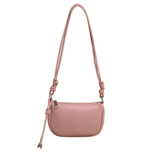 Asukohu Frauen PU Leder Crossbody Bag Trendy Lässig Schulter Pendeln Einfarbige Messenger Mode Tägliche Frauen Schulter Trendy Crossbody PU Leder Messenger Pendeln von Asukohu