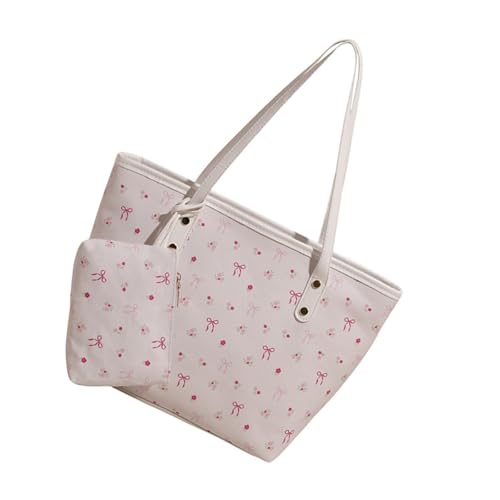 Asukohu Große Kapazität Unterarmtasche Für Frauen PU Leder Schulter Stylische Achsel von Asukohu