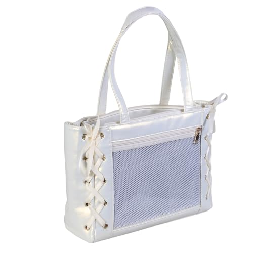 Asukohu Japanische Anime-Itabag-Tasche mit großem Fassungsvermögen, Mädchen-Schulter-Handtasche mit verstärktem Boden, Unterarmtaschen für Studenten, Anime-Merchandise-Tragetasche, silber, One Size Asukohu Japanische Anime-Itabag-Tasche mit großem Fassungsvermögen, Mädchen-Schulter-Handtasche mit verstärktem Boden, Unterarmtaschen für Studenten, Anime-Merchandise-Tragetasche, silber, One Size von Asukohu