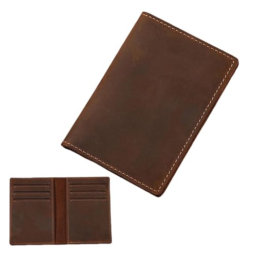 Asukohu Kartenhalter für Herren, PU-Leder, Visitenkartenhalter, professioneller Führerschein-Organizer, Pendler, Vertikale 8 Karten, Mass Beauty von Asukohu