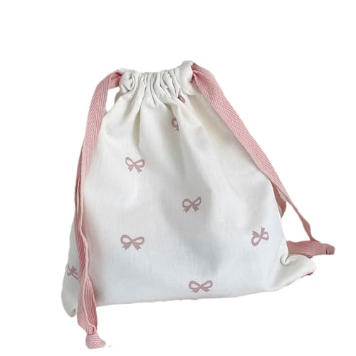 Asukohu Kleine Geschenkbeutel Zeichnungsstring Aufbewahrungstasche Tragbare Kosmetische Bögen Make Up Geschenk Süßbeutel Zeichnungsstring Tragbare Beutel Kosmetische Bögen Make Up Für Reisen von Asukohu