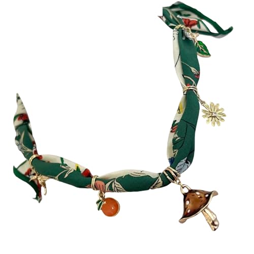 Asukohu Leichte Kupferpilz Halskette Mit Samt Seilgurt Verstellbares Design Neckchain Perfektes Tägliches Accessoire Halskette von Asukohu