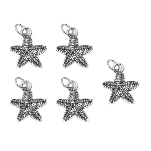 Asukohu Leichte Legierung, Seestern-Anhänger, Bastelbedarf, Schmuckzubehör für individuelle Halsketten, Dekoration, mehrlagige Halsketten, stapelbare Anhänger, Einheitsgröße, Wie beschrieben, Wie Asukohu Leichte Legierung, Seestern-Anhänger, Bastelbedarf, Schmuckzubehör für individuelle Halsketten, Dekoration, mehrlagige Halsketten, stapelbare Anhänger, Einheitsgröße, Wie beschrieben, Wie von Asukohu