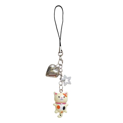 Asukohu Mehrzweck-handgefertigter Perlen-Katzen-Charm, schöner Handygurt, stilvolles Accessoire, tragbar für modische Asukohu Mehrzweck-handgefertigter Perlen-Katzen-Charm, schöner Handygurt, stilvolles Accessoire, tragbar für modische von Asukohu