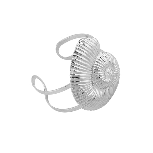 Asukohu Moderne Marine Inspirierte Verstellbare Manschette Kombinieren Seesterne Charme Und Muschelmuster Vielseitiger Tag Zu Nacht von Asukohu