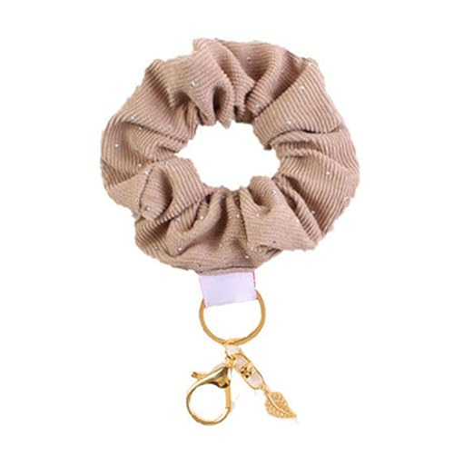 Asukohu Schlüsselanhänger für Damen, modisches Haargummi-Armband, Schlüsselanhänger, Charm-Anhänger, vielseitig einsetzbar, Haargummi-Accessoire für trendige Frauen und Frauen Asukohu Schlüsselanhänger für Damen, modisches Haargummi-Armband, Schlüsselanhänger, Charm-Anhänger, vielseitig einsetzbar, Haargummi-Accessoire für trendige Frauen und Frauen von Asukohu